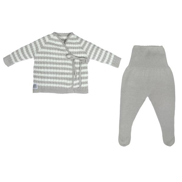 Hugo Baby Set Gray: Grey
