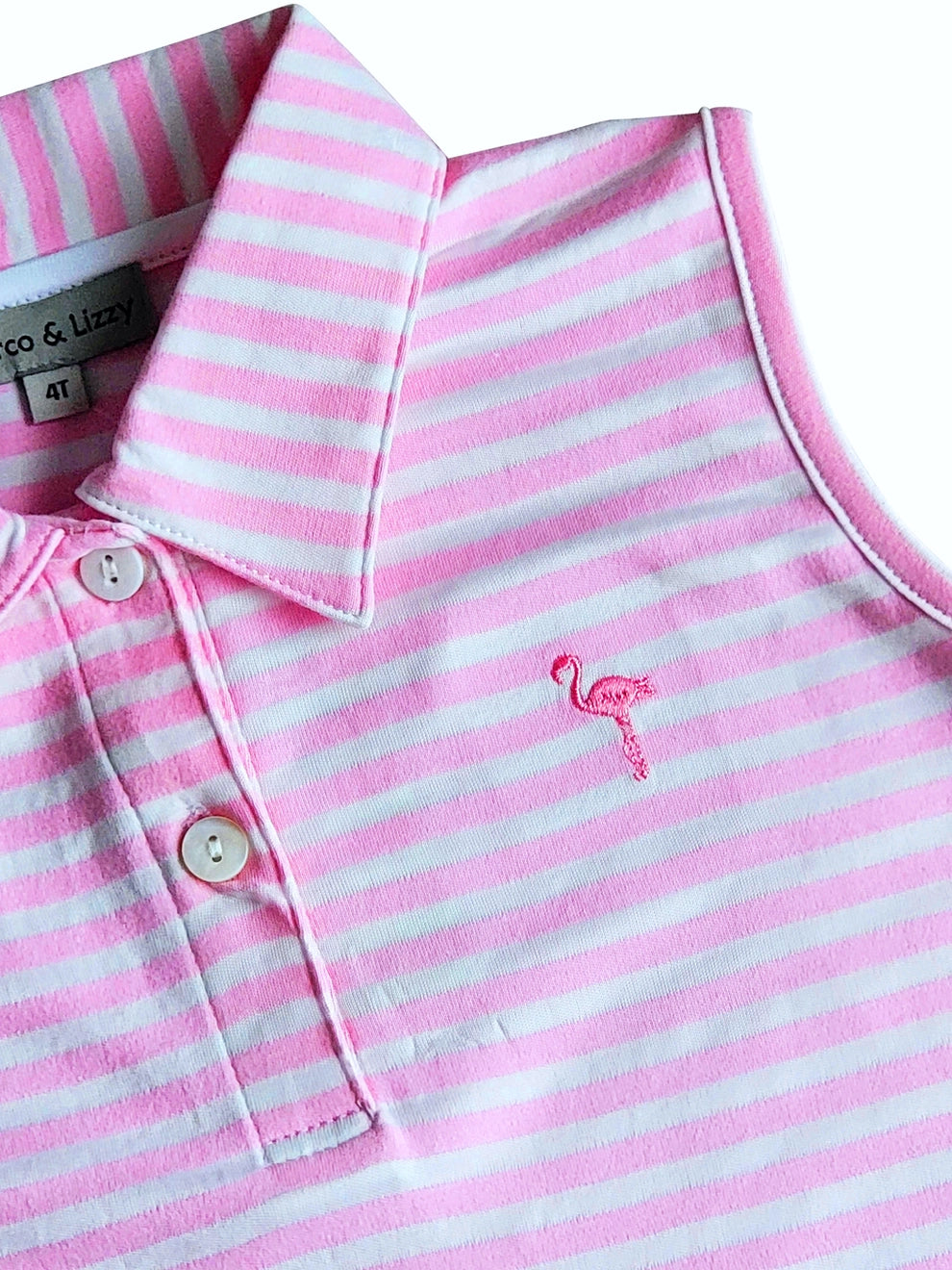 Flamingo Pink Top & Short Set Pima Cotton