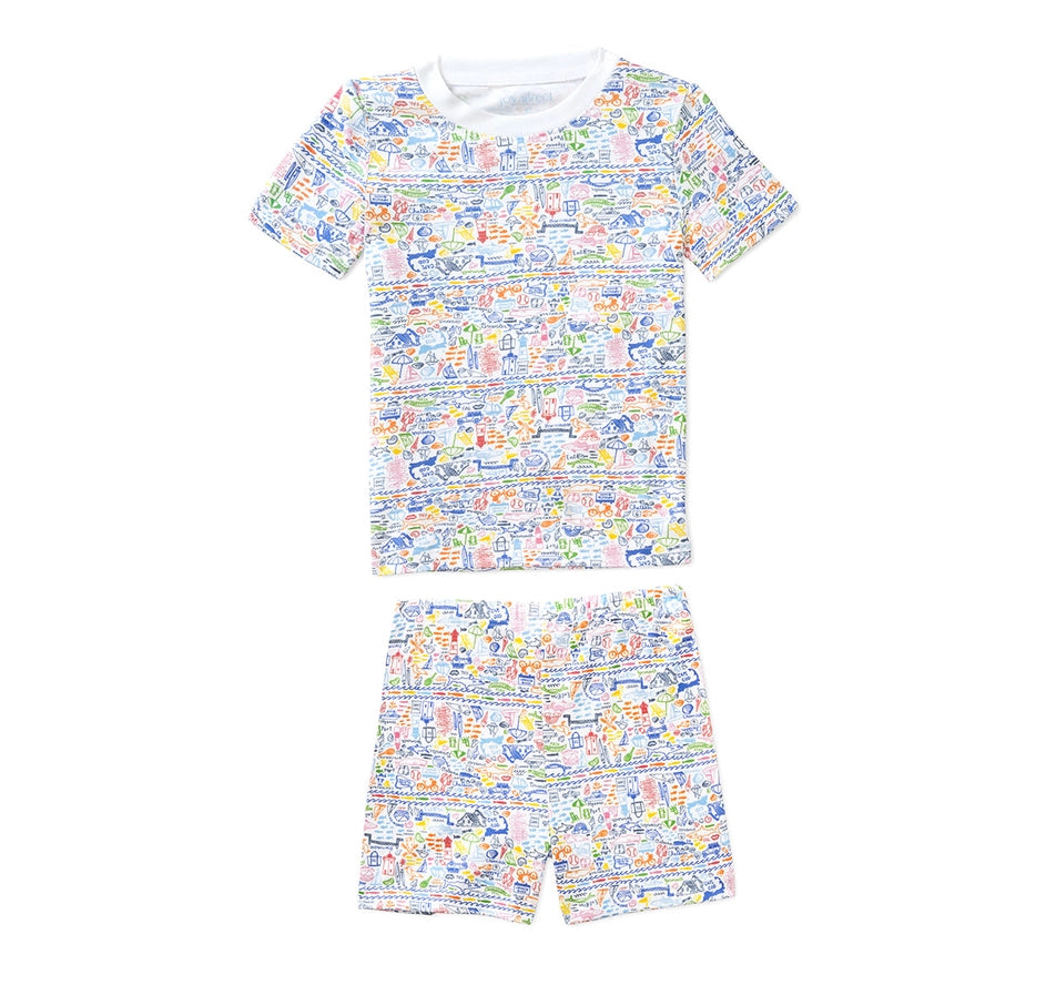 Cape Cod Short Kids Pajama