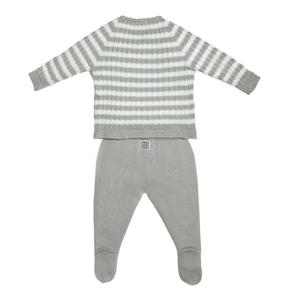 Hugo Baby Set Gray: Grey