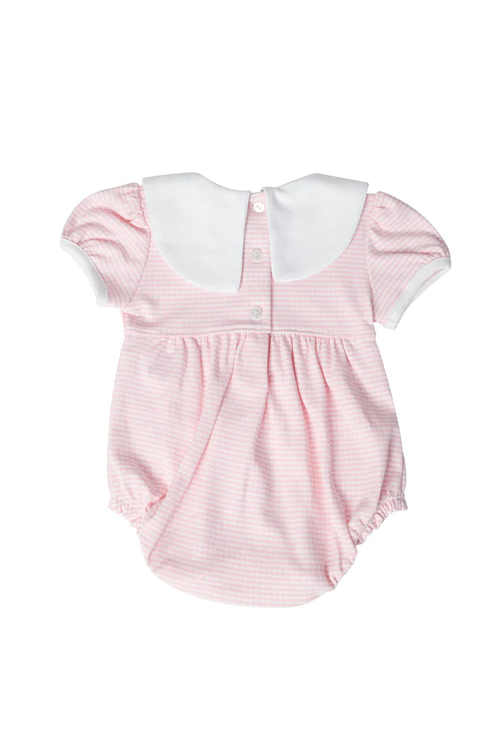 Pink Gingham Baby Bubble