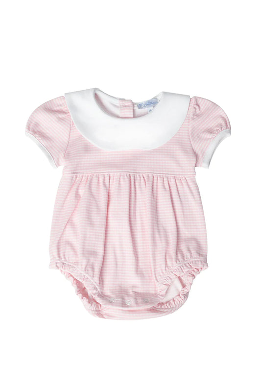 Pink Gingham Baby Bubble