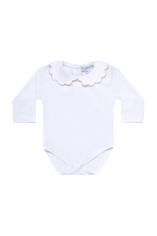 Nella Scallops Long Sleeve Onsie