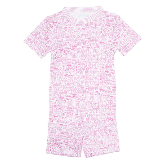 Nantucket Kids Pjs - Sankaty Head Lighthouse Design