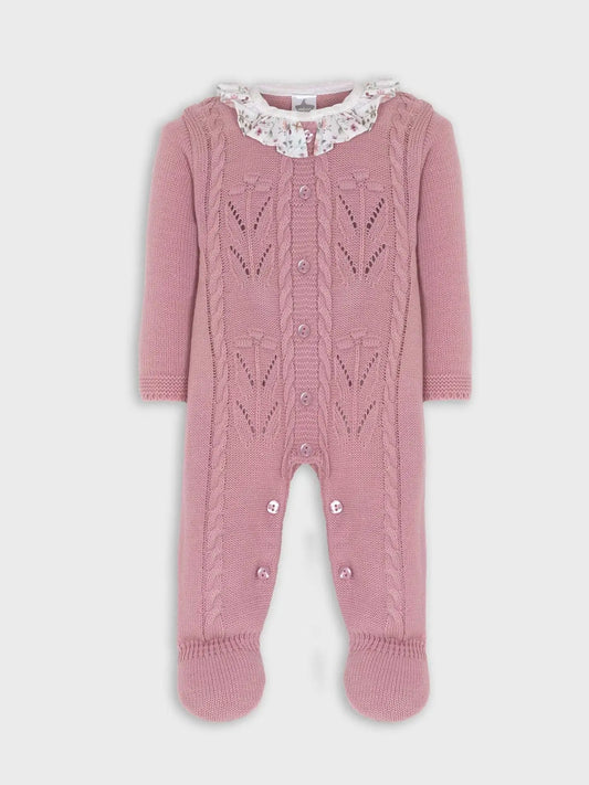 Knitted Footie Enchanted Forest