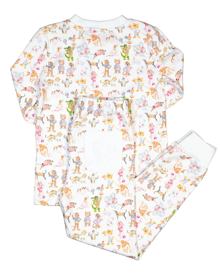 Mascot Mayhem Pajama Set