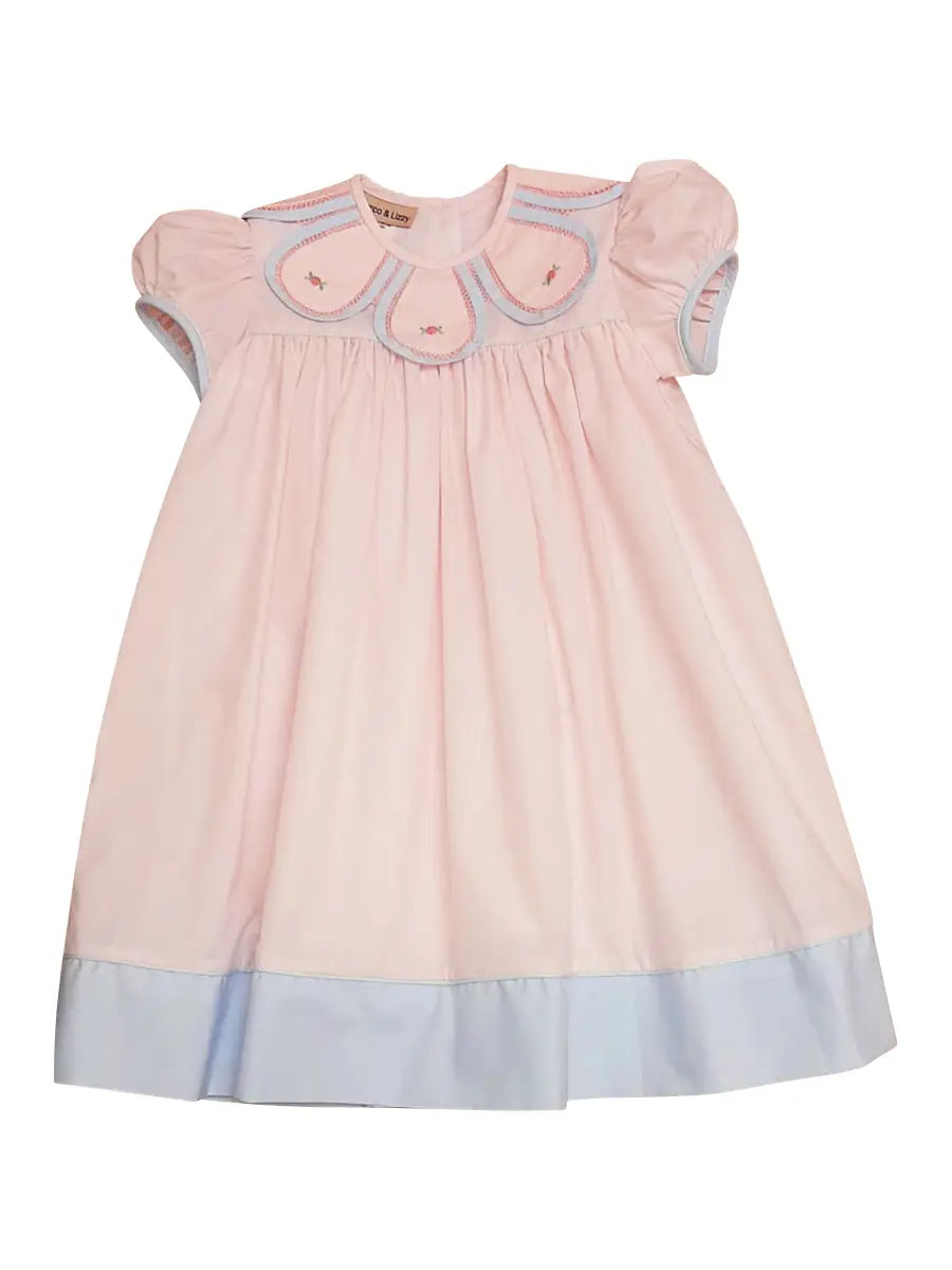Easter Pink and Blue Petal Dress