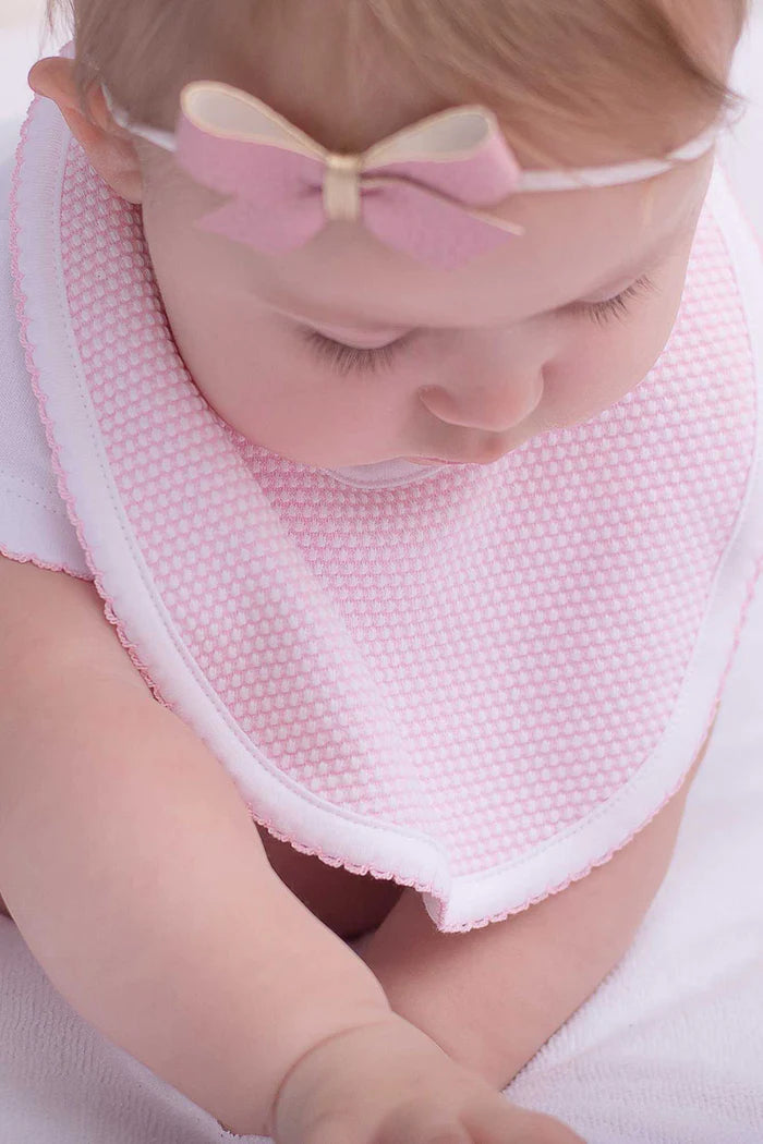 Bubble Baby Bib - Pink