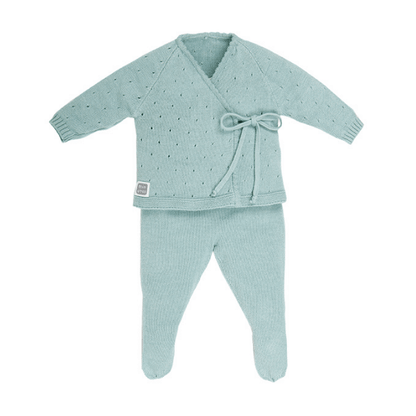 Aire Mint Baby Set: Mint