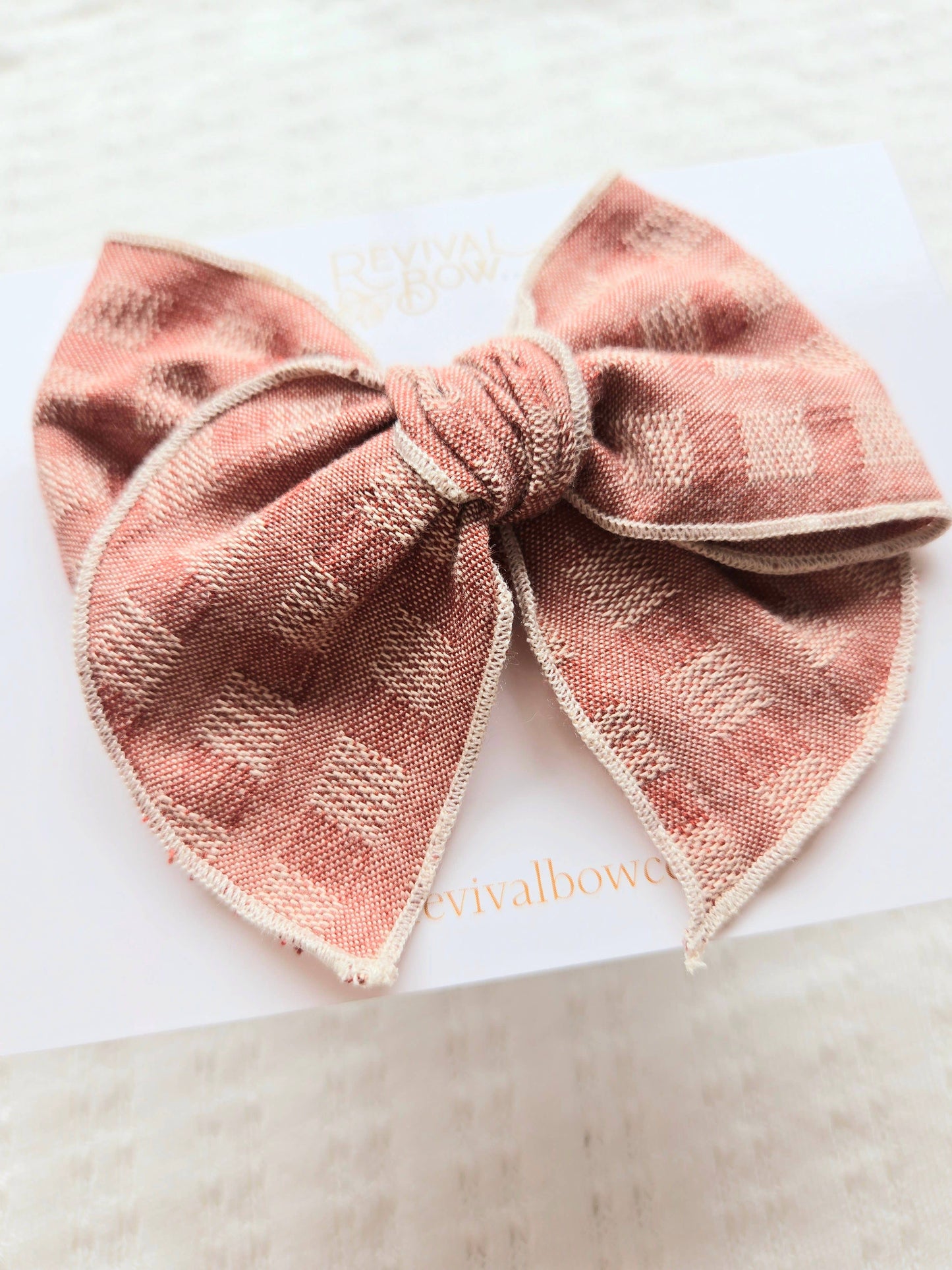 Honeycrisp Fable Hair Bow on Clip