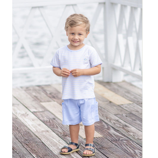 Fish T-Shirt Boy's Shirt & Short Set