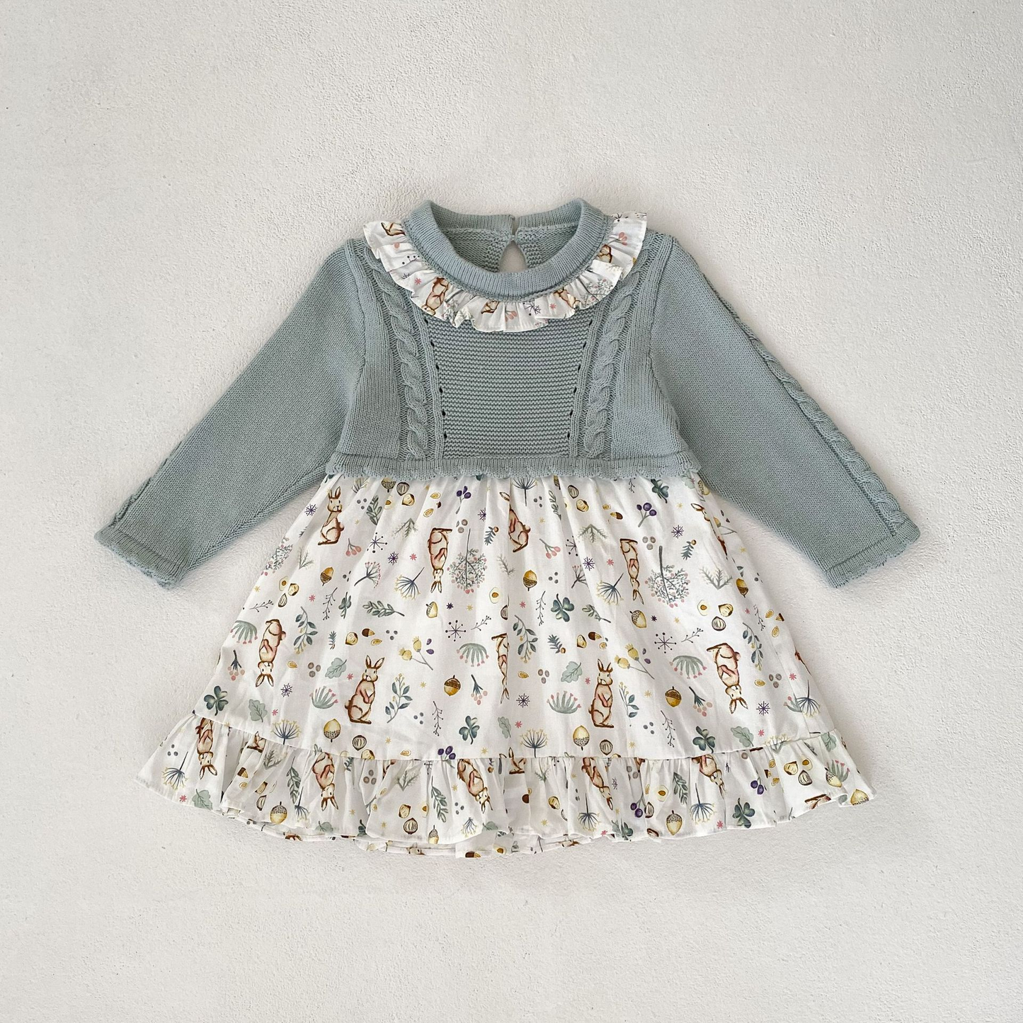 Fall Forest Matching Sister Dress