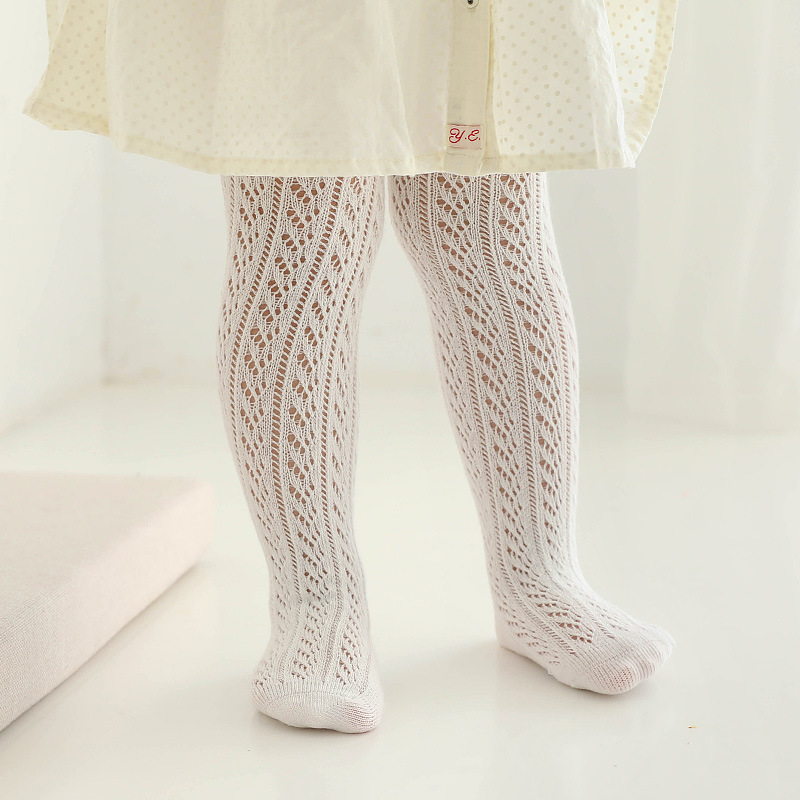 Baby & toddler Tights: White