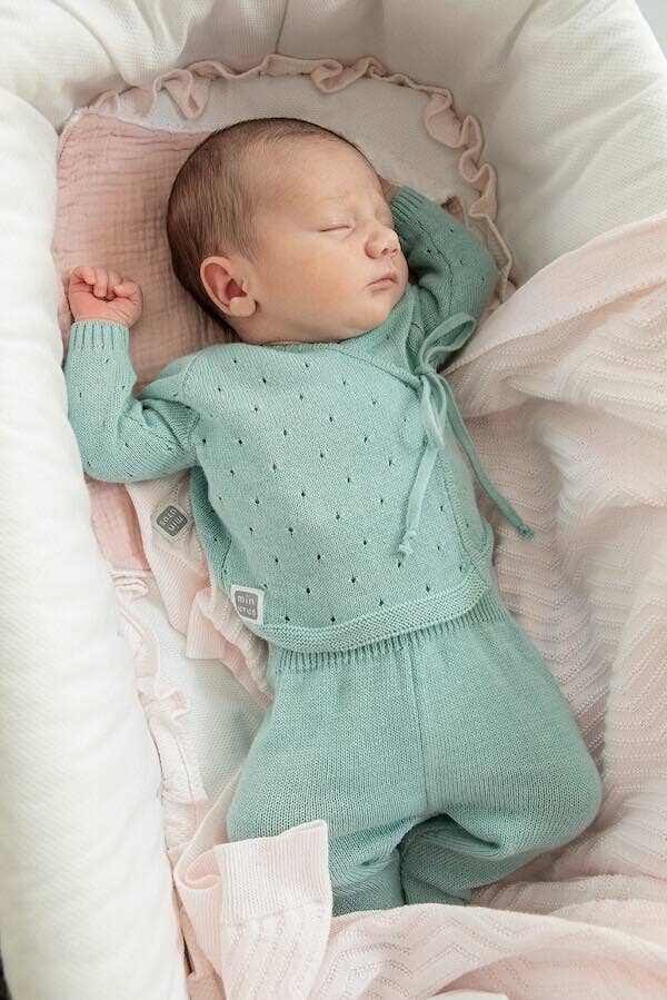 Aire Mint Baby Set: Mint