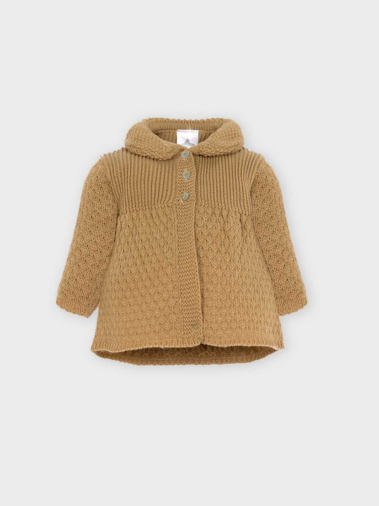 Knitted Wonder Jacket - Camel