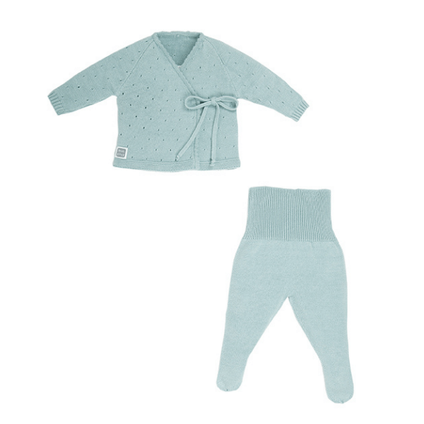 Aire Mint Baby Set: Mint