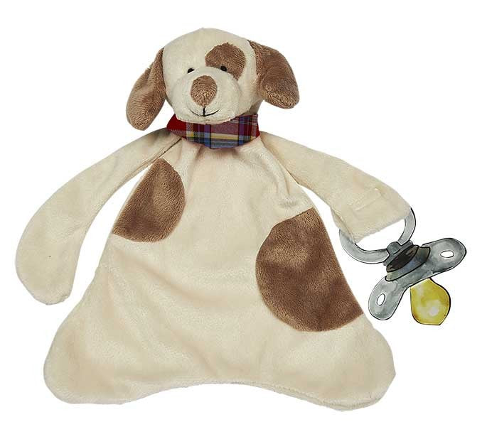 Max The Puppy Pacifier Blankie