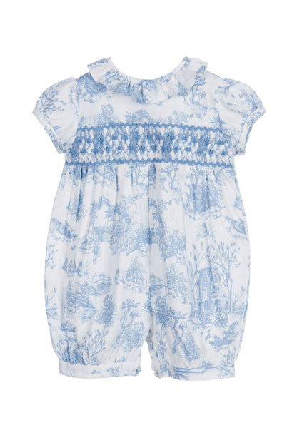 Theodora smocked romper