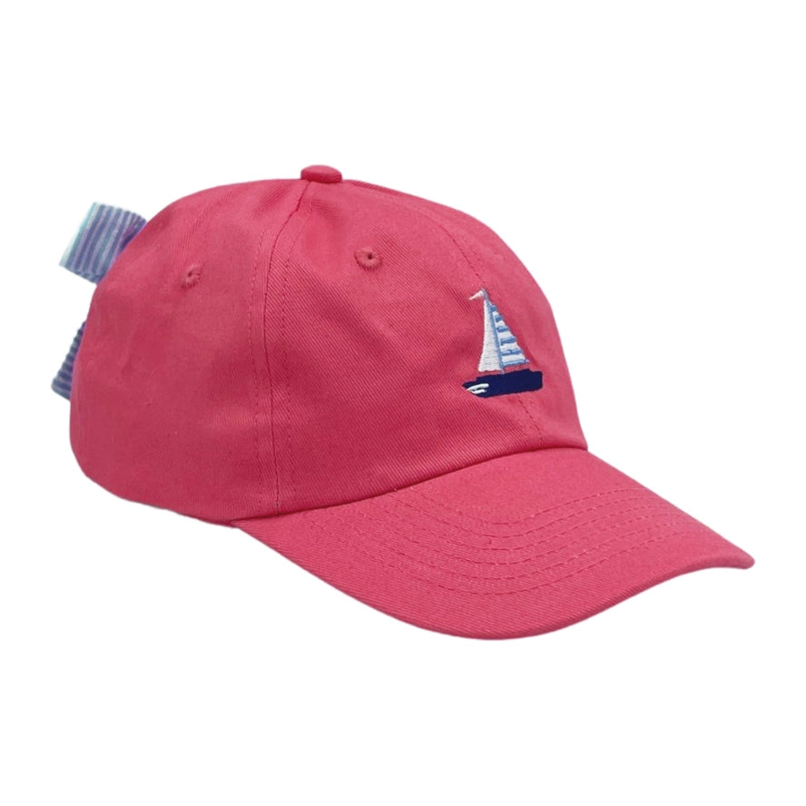 Sailboat Bow Baseball Hat (Girls)