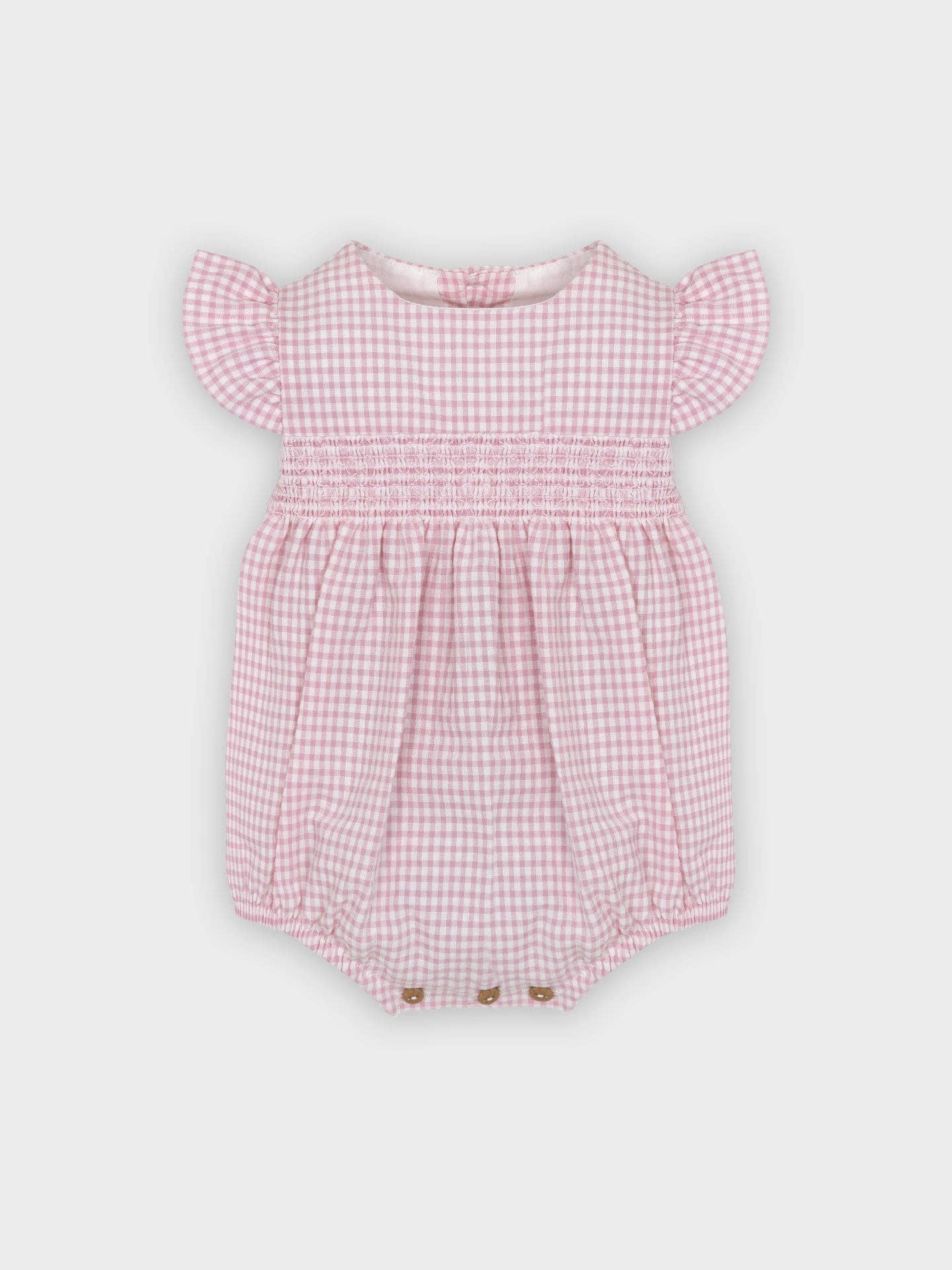 Cute girl VICHY: PINK VICHY / 3 M