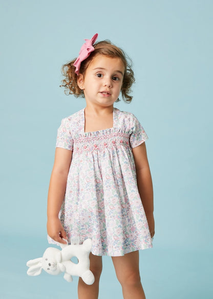 Bianca Smock Stitch Girl Dress