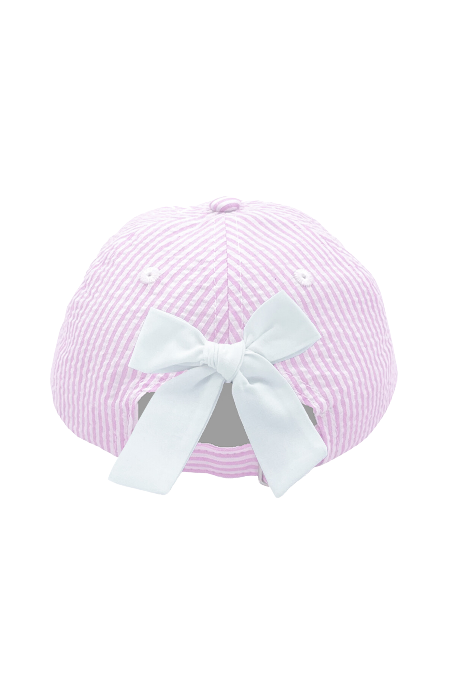 Cherry Azalea Bow Baseball Hat: Youth (2-8)