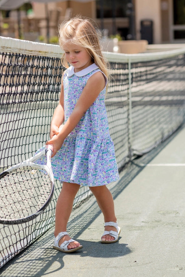 Tennis Girl's Posie Play Dress