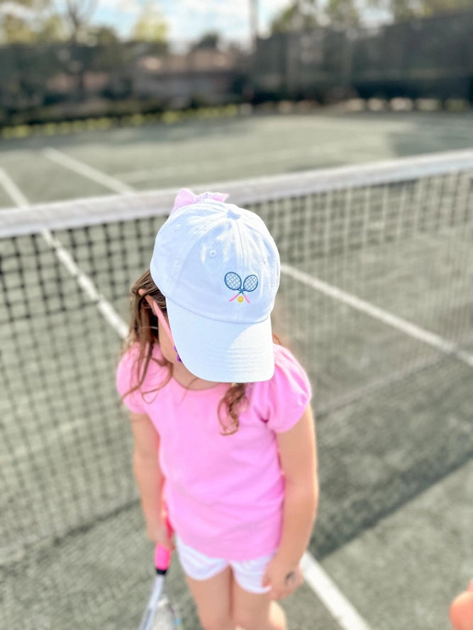 Tennis Bow Baseball Hat (Girls)