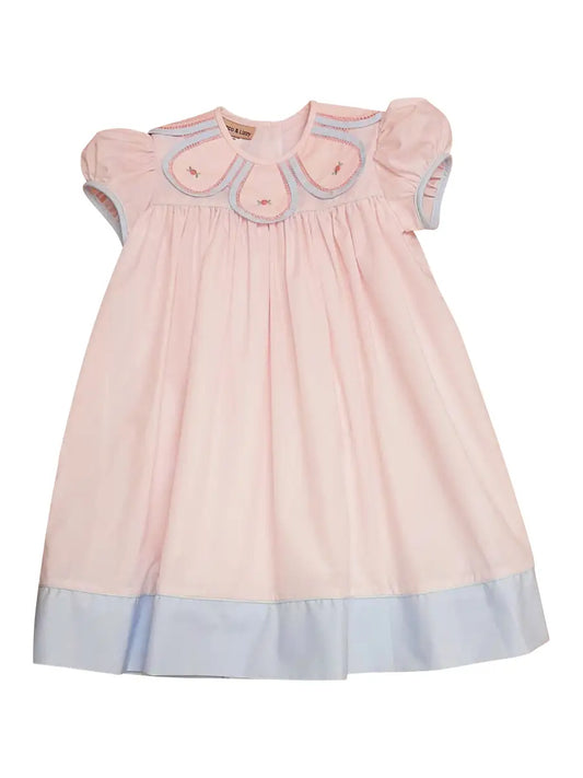 Easter Pink and Blue Petal Dress