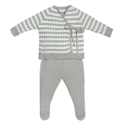 Hugo Baby Set Gray: Grey