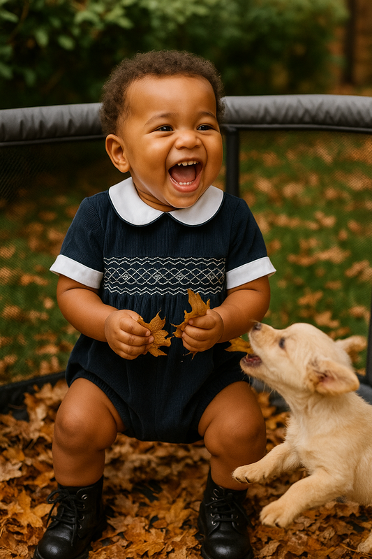 Hand Smocked London Bubble