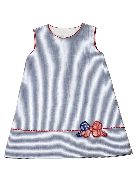 Girl's 4th of July A Line Dress