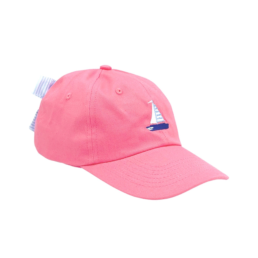 Sailboat Bow Baseball Hat (Girls)