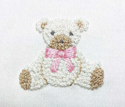 Girl's Pink Teddy Rosie Bubble