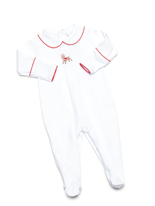 Unisex Baby Reindeer Playsuit